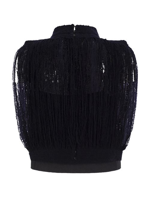 Collo alto effetto rete FABIANA FILIPPI | MAD216F373M3475146